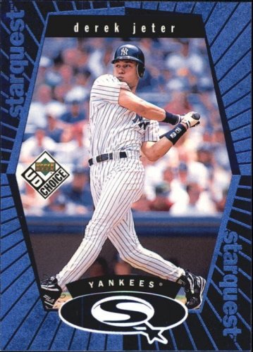 1999 Upper Deck UD Choice - Starquest Derek Jeter #SQ4 Blue