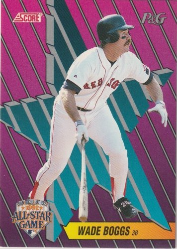 1992 Score Procter and Gamble #4 Wade Boggs Boston Red Sox HOF