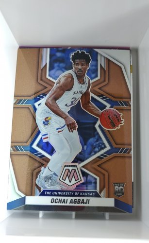 2022-23 Panini Chronicles Draft Picks - Mosaic Ochai Agbaji #12 Bronze (RC)