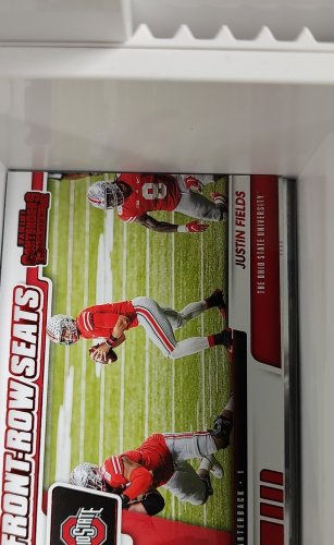 2021 Panini Contenders Draft Picks - Front Row Seats Justin Fields #2 (RC)
