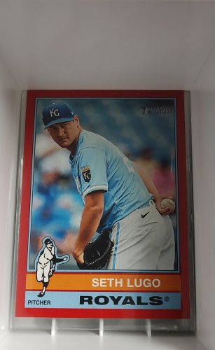 2025 Topps Heritage - Seth Lugo #312 Red Border