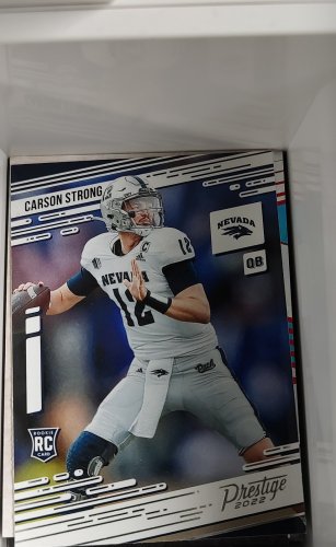 2022 Panini Chronicles Draft Picks - Prestige Carson Strong #24 (RC)