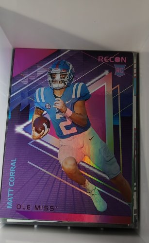 2022 Panini Chronicles Draft Picks - Recon Matt Corral #9 Pink (RC)