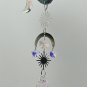 Green Enamel Mask Suncatcher