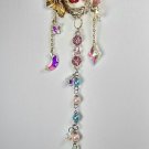 Pink Enamel Mask Suncatcher
