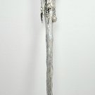 Handcrafted Pyrite Skull Wand
