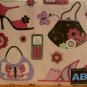 12x12 Amanda Blu Scrapbook Photo Album Diva, Shoes, Purses, New