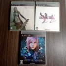 Final Fantasy XIII XIII-2 Lightning Return Ps3 Japanese Ver 3 game Set