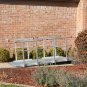 6' L x 36" W Silver Spring Folding Aluminum Wheelchair Access Ramp with Handrails - 850 lb. Cap