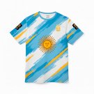 Argentina Fans T-Shirt - Brushstrokes of a Champion FIFA World Cup 2026 Argentina Fans T-Shirt - Brushstrokes of a Champion FIFA World Cup 2026