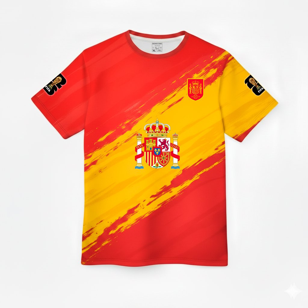 Spain FIFA World Cup 2026 Special Fan Edition T-shirt