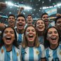 Argentina Flag Fan Temporary Tattoos FIFA World Cup 2026 Edition