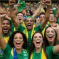 Brazil Flag Fan Temporary Tattoos FIFA World Cup 2026 Edition