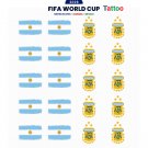 Argentina Flag Fan Temporary Tattoos FIFA World Cup 2026 Edition