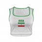 Iran Soccer Flag Crop Tank Top FIFA World Cup 2026 Fan Edition