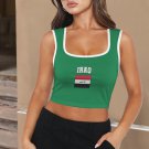 Iraq Soccer Flag Crop Tank Top FIFA World Cup 2026 Fan Edition