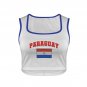 Paraguay Soccer Flag Crop Tank Top FIFA World Cup 2026 Fan Edition