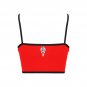 Croatia Soccer Fan Spaghetti Strap Crop Top Soccer Fan FIFA World Cup 2026