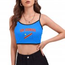 DR Congo Soccer Fan Spaghetti Strap Crop Top Soccer Fan FIFA World Cup 2026