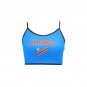 DR Congo Soccer Fan Spaghetti Strap Crop Top Soccer Fan FIFA World Cup 2026
