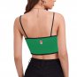 Iraq Soccer Fan Spaghetti Strap Crop Top Soccer Fan FIFA World Cup 2026