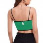 Mexico Soccer Fan Spaghetti Strap Crop Top Soccer Fan FIFA World Cup 2026