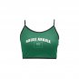 Saudi Arabia Soccer Fan Spaghetti Strap Crop Top Soccer Fan FIFA World Cup 2026