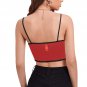 Spain Soccer Fan Spaghetti Strap Crop Top Soccer Fan FIFA World Cup 2026
