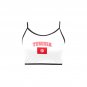 Tunisia Soccer Fan Spaghetti Strap Crop Top Soccer Fan FIFA World Cup 2026