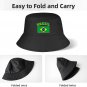 Brazil Flag Unisex Bucket Hat - Support FIFA World Cup 2026