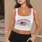 United States Soccer Flag Crop Tank Top FIFA World Cup 2026 Fan Edition