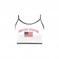 United States Soccer Fan Spaghetti Strap Crop Top Soccer Fan FIFA World Cup 2026