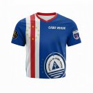 Cape Verde Women’s Fan Crop Top Soccer Jersey FIFA World Cup 2026