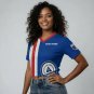 Cape Verde Women&acirc;��s Fan Crop Top Soccer Jersey FIFA World Cup 2026