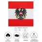 Austria Flag Scarf &acirc;�� FIFA World Cup 2026 Edition
