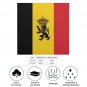 Belgium Flag Scarf &acirc;�� FIFA World Cup 2026 Edition
