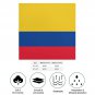 Colombia Flag Scarf &acirc;�� FIFA World Cup 2026 Edition