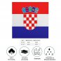 Croatia Flag Scarf &acirc;�� FIFA World Cup 2026 Edition