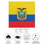 Ecuador Flag Scarf &acirc;�� FIFA World Cup 2026 Edition