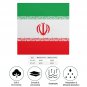 Iran Flag Scarf &acirc;�� FIFA World Cup 2026 Edition
