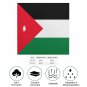 Jordan Flag Scarf &acirc;�� FIFA World Cup 2026 Edition