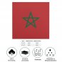 Morocco Flag Scarf &acirc;�� FIFA World Cup 2026 Edition