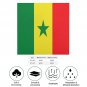 Senegal Flag Scarf &acirc;�� FIFA World Cup 2026 Edition