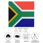 South Africa Flag Scarf &acirc;�� FIFA World Cup 2026 Edition
