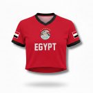 Egypt Women’s Fan Crop Top Soccer Jersey FIFA World Cup 2026