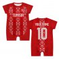 Custom Tunisia Soccer Baby Romper - 2026 World Cup Fan Jersey