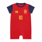 Spain Soccer Fan Baby Romper FIFA World Cup 2026