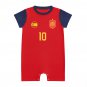 Custom Spain Soccer Baby Romper - 2026 World Cup Fan Jersey