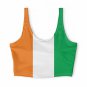 Ivory Coast Flag Athletic Crop Top World Cup 2026 Soccer Fan Tank Top
