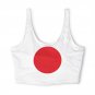 Japan Flag Athletic Crop Top World Cup 2026 Soccer Fan Tank Top